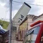 Queda de avião em BH: 'estava almoçando tranquila quando aeronave caiu na minha casa'