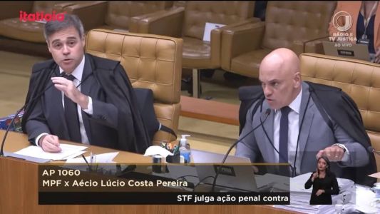 Moraes e Mendonça discutiram no primeiro julgamento de participação no 8 de janeiro