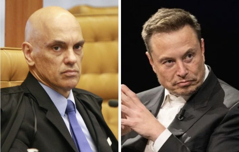 Elon Musk volta a criticar Moraes por decisão que envolve Lira: 'A lei está violando a lei'