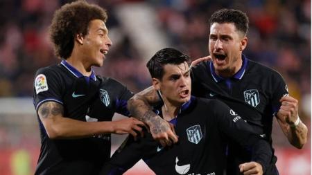 Morata marcou o gol da vitória do Atlético nos acréscimos da etapa final