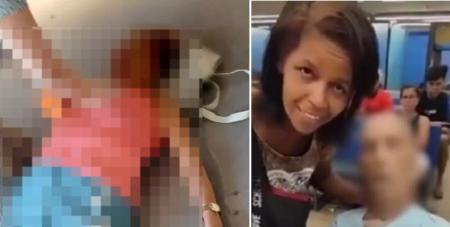 Foto mostra idosa que morreu ao banco e, ao lado, 'tio Paulo' com a sobrinha
