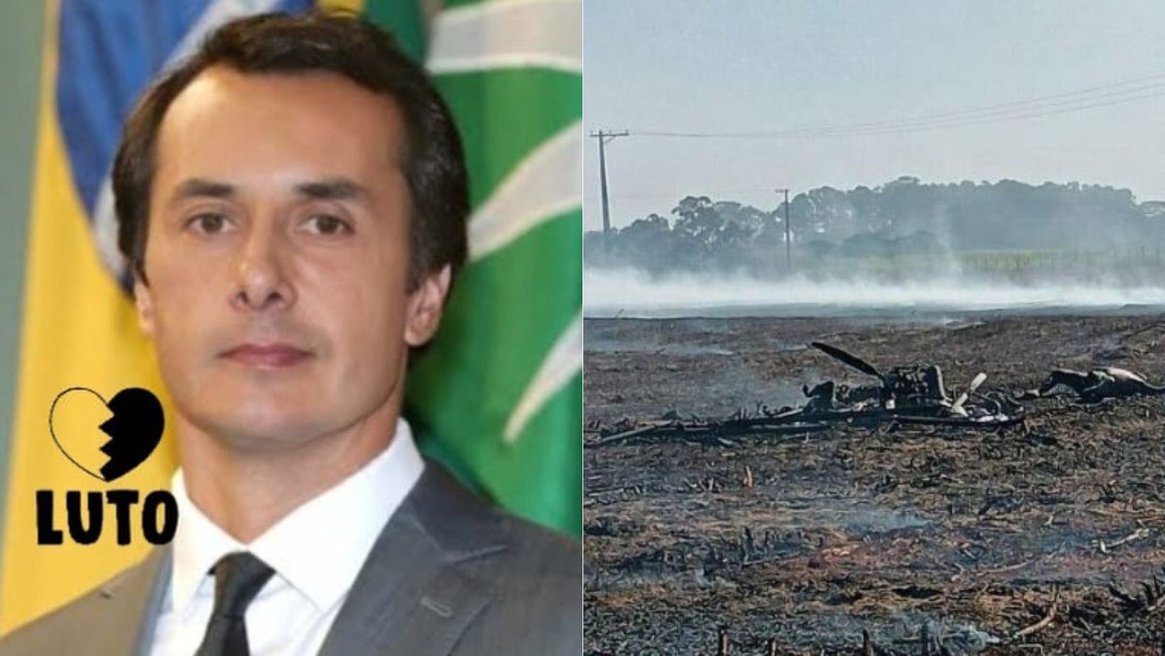 Morre ex-vereador de Uberlândia em queda de ultraleve no interior de SP