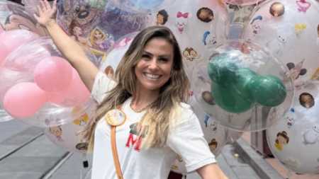 No ano passado, Marcela França Brito realizou o sonho de conhecer o parque da Disney, em Orlando, nos Estados Unidos