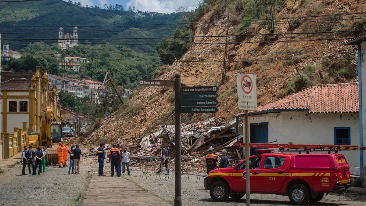 Ouro Preto avança nas ações de reconstrução após desabamento 