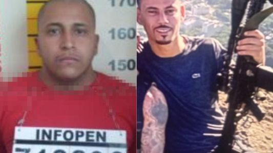 Na imagem (da esquerda para a direita), Agenor Ribeiro de Almeida e Denis Lopes Silva