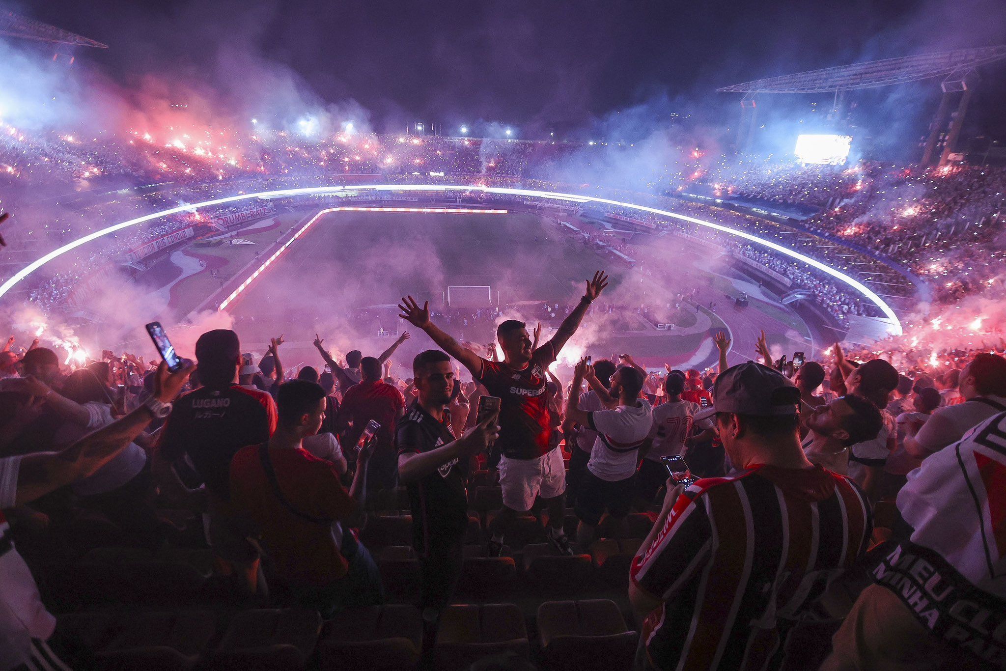 São Paulo quebra recorde de média de público no Morumbis