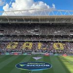 'Aqui é Galo': torcida do Atlético faz novo mosaico no Independência