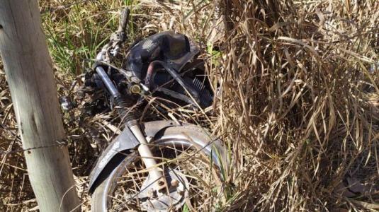 Acidente na BR-458 envolve motocicleta