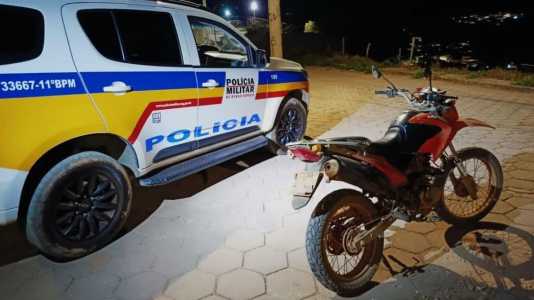 Imagem ilustrativa - moto furtada