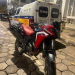 Polícia Militar recupera motocicleta furtada em Belo Horizonte durante ação em Mariana (MG)