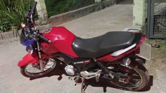 Moto recuperada pelo 52° Batalhão da Polícia Militar