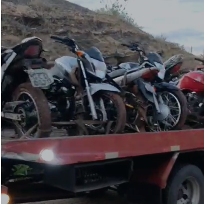 Rolezinho: 42 motocicletas são apreendidas e seis homens detidos em Governador Valadares