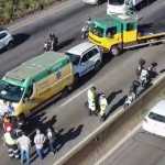Vídeo: motociclista morre em acidente na Fernão Dias, em Betim
