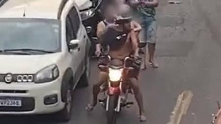 Motociclista levou criança até a Upa Norte
