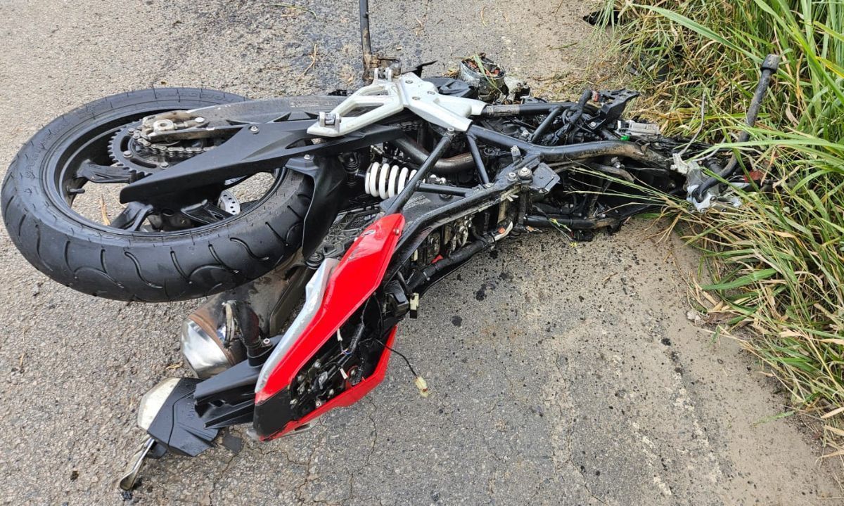 Motociclista morre em acidente na MG-133 em Piau (MG)