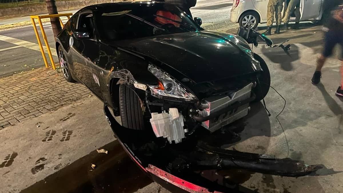 Motorista bêbado que bateu em dois carros em BH é solto após pagar R$ 2 mil de fiança