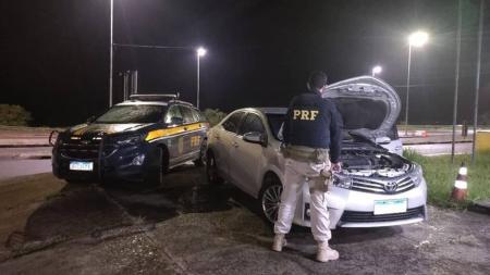 Motorista alegou que o carro era emprestado de um amigo