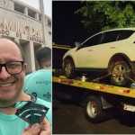 Família de motorista de aplicativo queimado vivo faz vaquinha para recuperar carro
