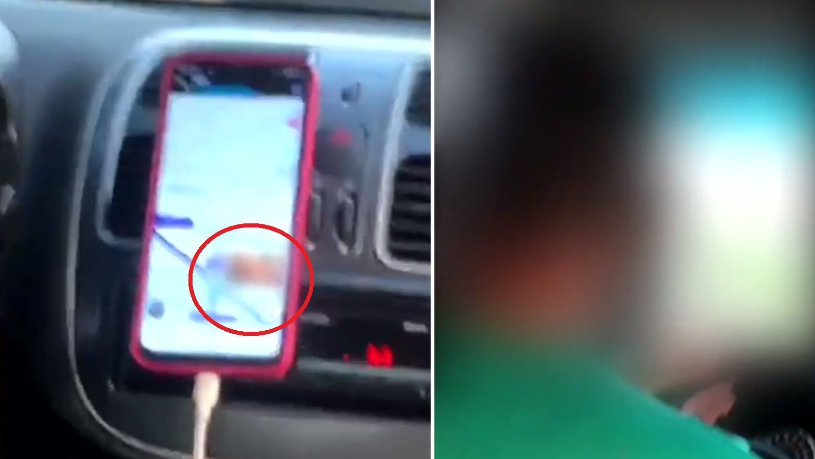 Vídeo: passageira flagra motorista de aplicativo vendo vídeo pornô enquanto dirige