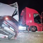 Acidente envolvendo quatro veículos deixa duas pessoas feridas em Minas Gerais