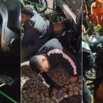 Vídeo: motorista de Renegade reage a assalto e prensa criminosos embaixo do veículo no Rio