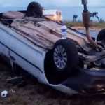 Criança de 7 anos morre em capotamento no interior de MG; motorista não tinha CNH