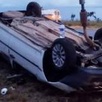 Criança de 7 anos morre em capotamento no interior de MG; motorista não tinha CNH