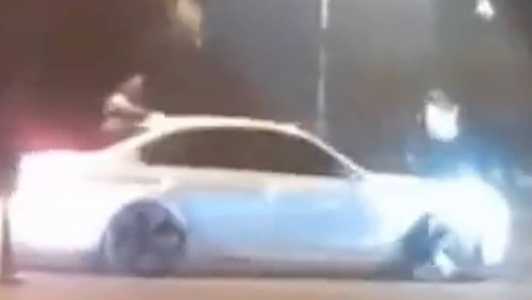 Motorista se recusou a pparar em blitz da Operação Alcool Zero
