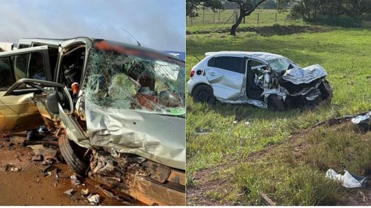 Motorista sem CNH invade a contramão, mata três e fere 11 em acidente em MG; veja fotos