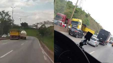 Motoristas discutiram momentos antes do acidente
