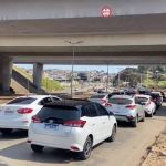 Lendas do Galo: público enfrenta trânsito lento na saída do jogo na Arena MRV