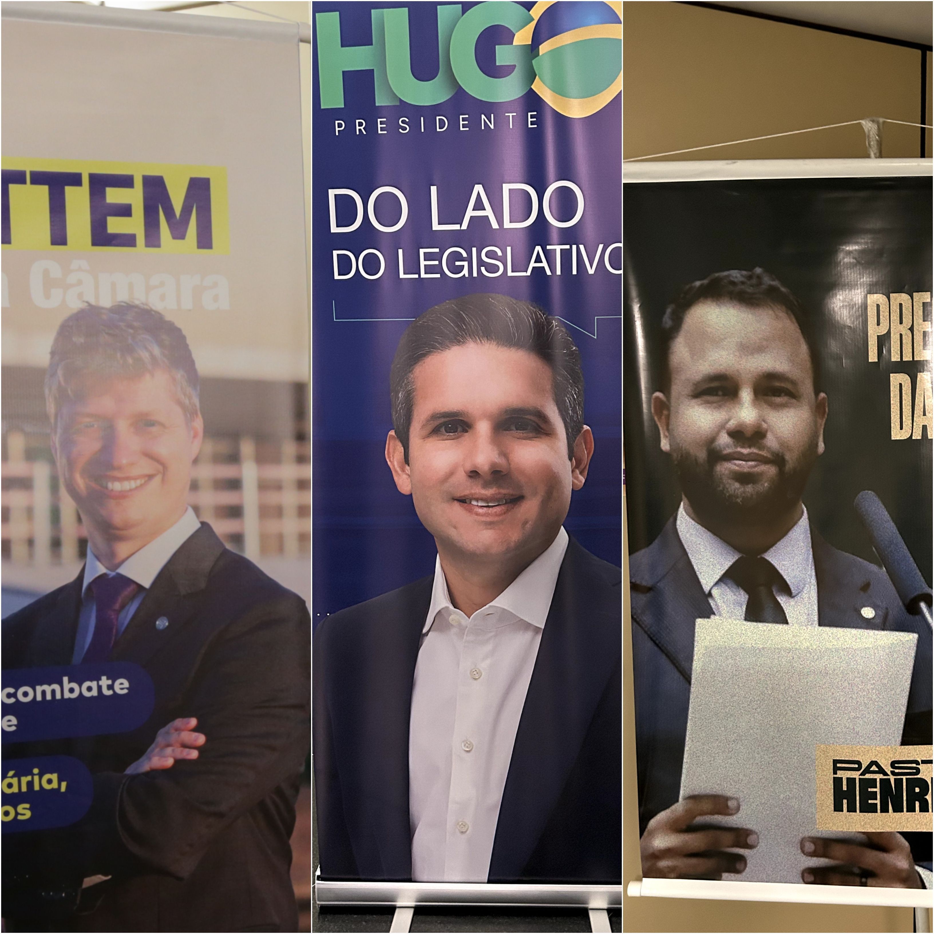 Às vésperas da eleição na Câmara, candidatos apostam em peças de campanha para conquistar votos