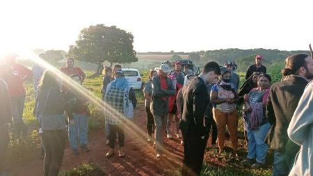 MST informou que mulheres do movimento ocuparam a fazenda em Hidrolândia, em Goiás