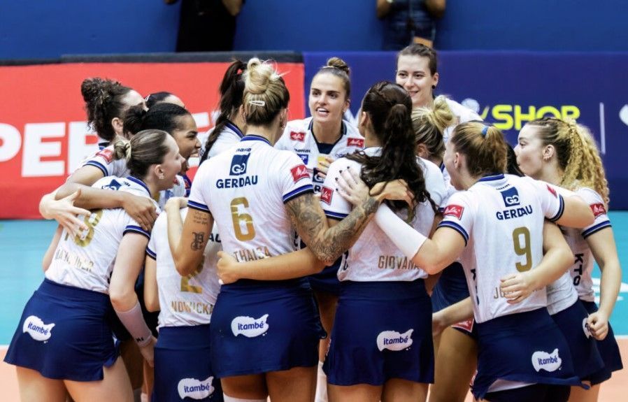 Gerdau Minas atropela o Fluminense pela Superliga Feminina de Vôlei