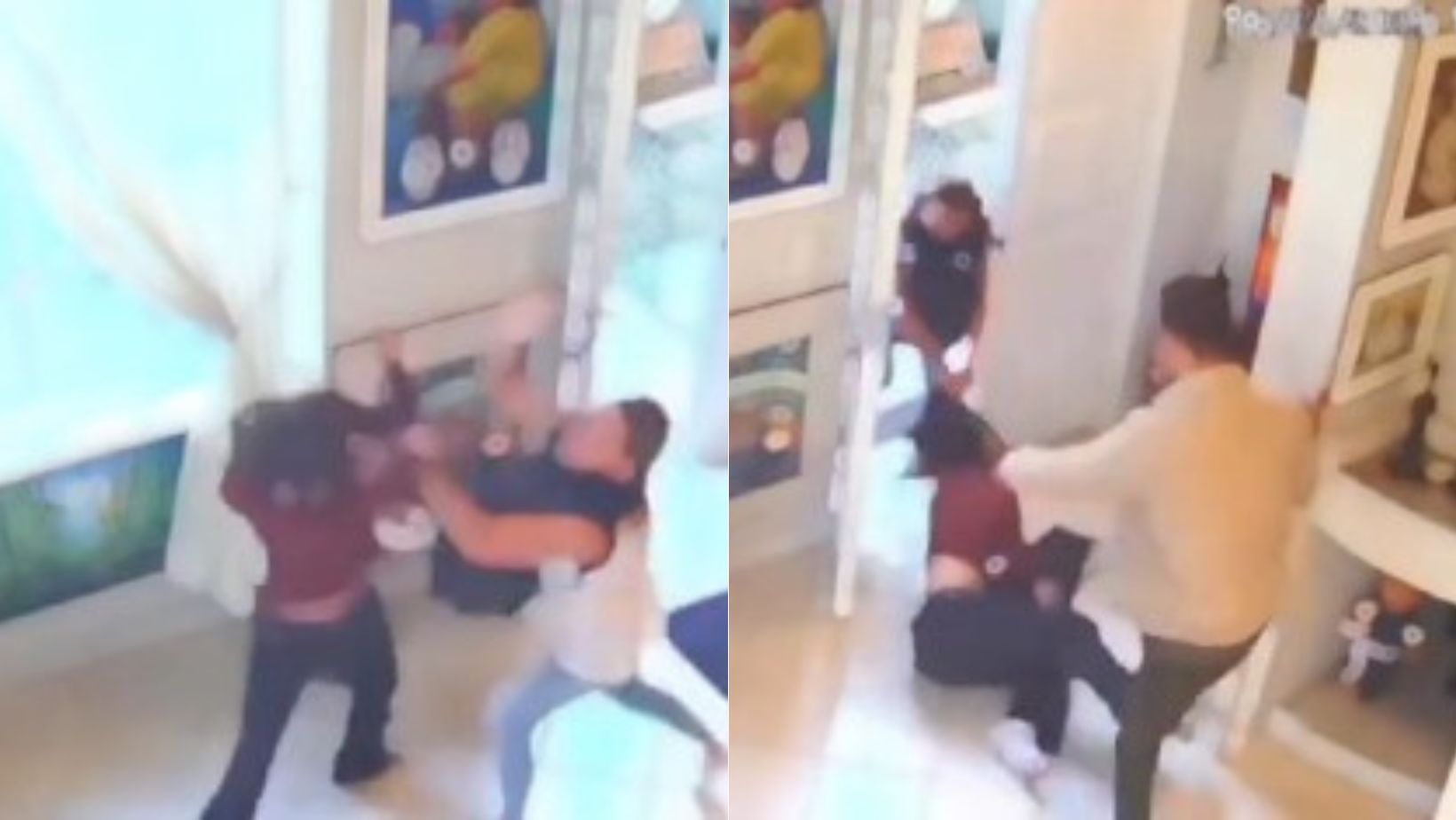 Mulher agride e arrasta jovem pelo cabelo, e a ameaça por não usar sutiã; veja vídeo
