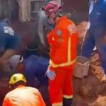 Sobe para quatro o número de mortos em soterramento no Belvedere