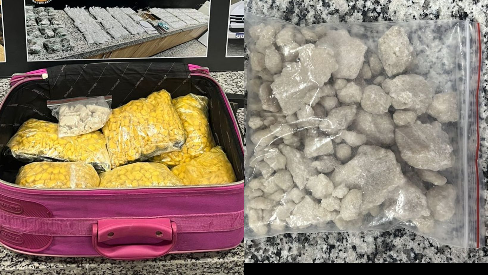 Jovem é presa em BH com 16.500 comprimidos de ecstasy e 'droga do amor' avaliados em R$ 1 milhão