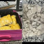Jovem é presa em BH com 16.500 comprimidos de ecstasy e 'droga do amor' avaliados em R$ 1 milhão
