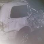 Carro capota e mulher morre presa às ferragens em rodovia de Minas