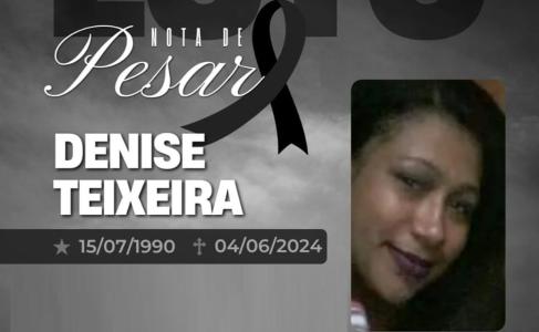 Foto mostra Denise Teixeira, mulher de 33 anos que morreu após ser arremessada de caminhão e atropelada em BH