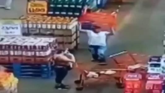 Mulher não teve ferimentos graves após o incidente