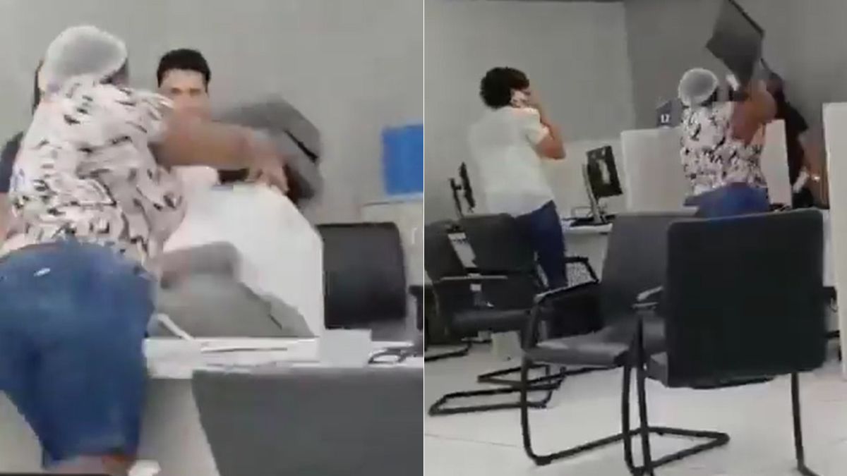 Vídeo: mulher quebra equipamentos de empresa de energia após ficar 15 dias sem luz no Piauí