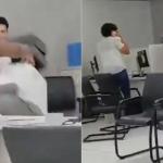 Vídeo: mulher quebra equipamentos de empresa de energia após ficar 15 dias sem luz no Piauí