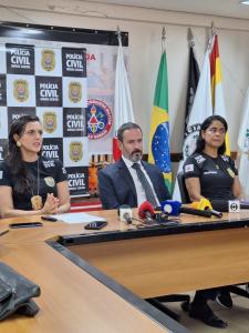 Coletiva de imprensa da Operação Deliverance aconteceu nesta terça-feira (03)