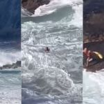 'Foi salvamento da minha vida', diz bombeiro que resgatou mulher que se afogava em mar de Niterói