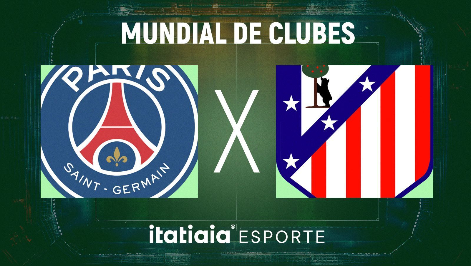 Horário e onde assistir ao vivo PSG x Atlético de Madrid, pelo Mundial de Clubes