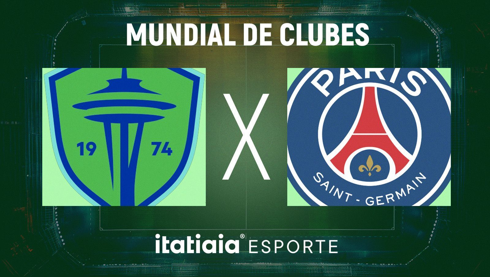 Horário e onde assistir ao vivo Seattle Sounders x PSG, pelo Mundial de Clubes
