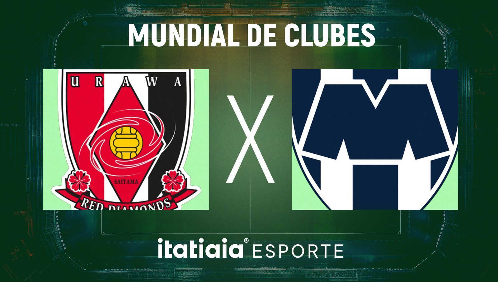 Horário e onde assistir ao vivo Urawa Reds x Monterrey, pelo Mundial de Clubes