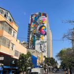 Primeiro mural de Eduardo Kobra em BH ganha rostos e cores; veja fotos