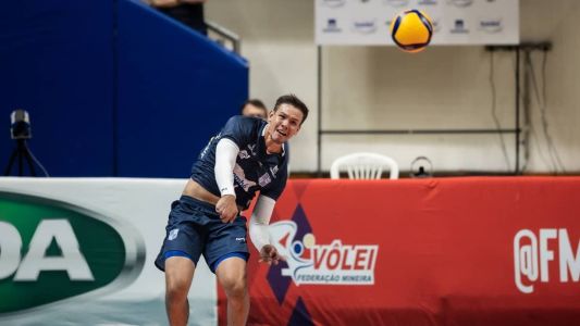 Murilo Radke, levantador do Minas